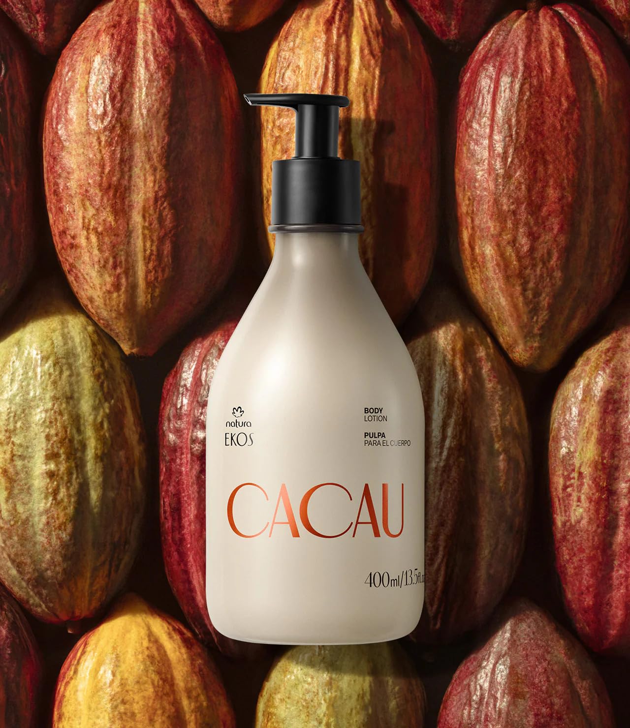 natura - Ekos Castanha (Brazil Nut) Renourishing Body Lotion - Anti-Dryness - Deep Skin Hydration Moisturizer - Vegan Skin Care - Brazilian Beauty Secrets - Self Care & Body Care - 13.5 fl oz (400ml)