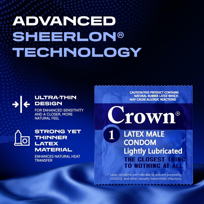 Crown Condoms, 1008 Count