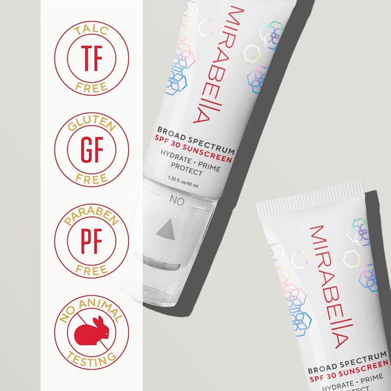Hydrate Prime Protect Face Primer with SPF 30 - Age-Defying Sunscreen Roller with Hyaluronic Acid | 1.35 fl. oz for All Skin Types