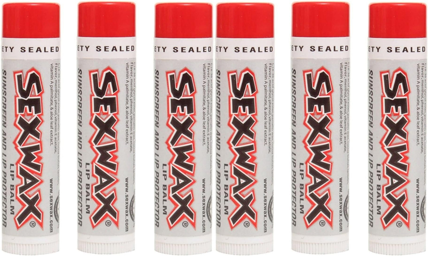 Sex Wax Lip Balm 6 pack