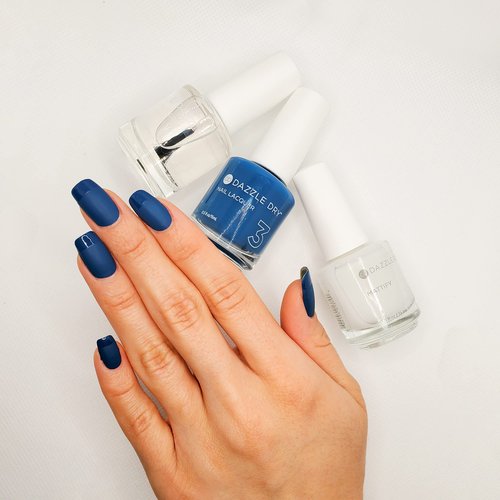 Dazzle Dry Step 4 - Mattify Top Coat, Fast Drying, 0.5 oz (15 ml)