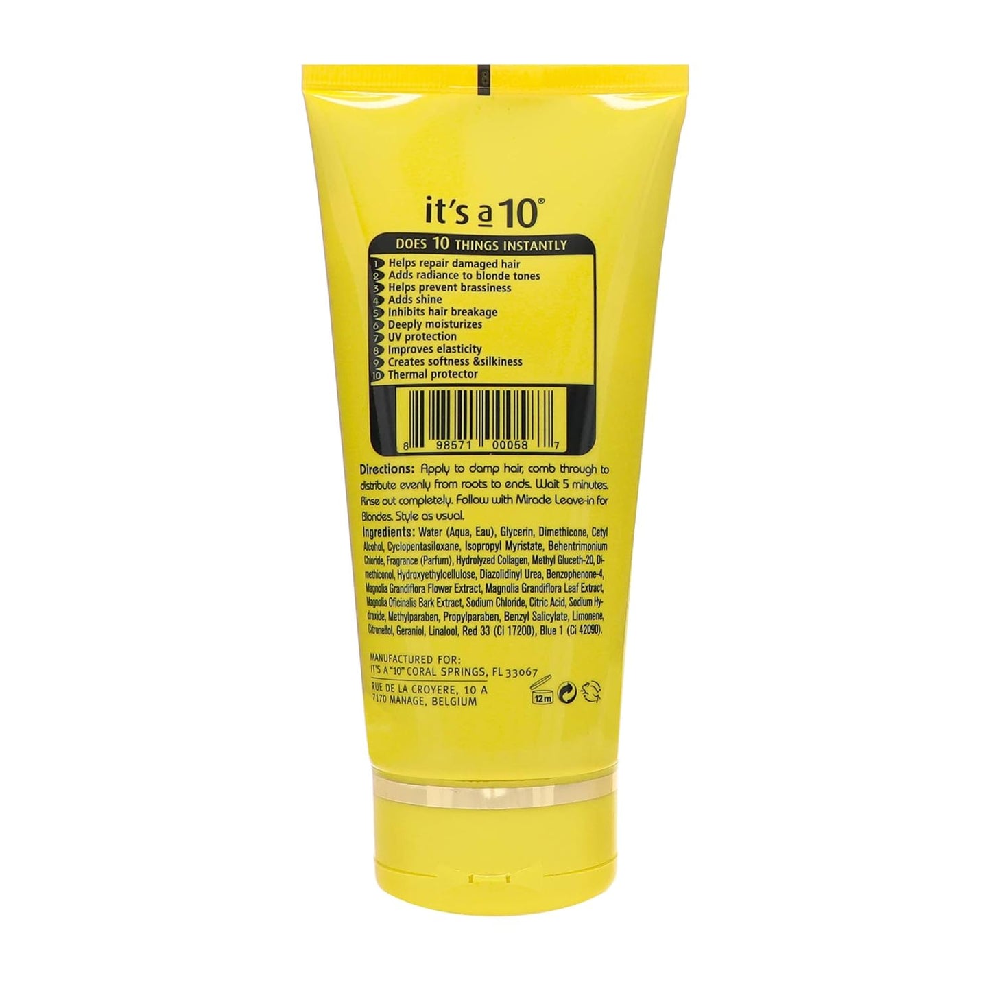 It's a 10 Haircare Five Minute Hair Repair for Blondes, 5 fl. oz. (Pack of 2)