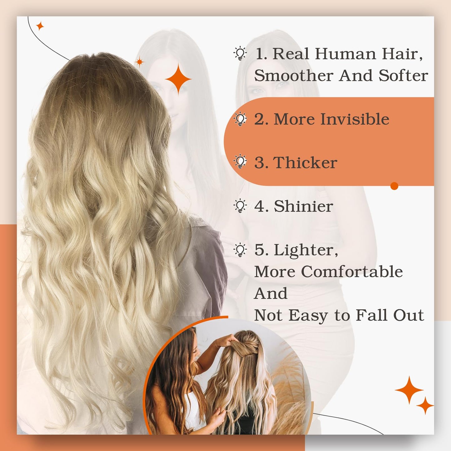 Full Shine Tape in Hair Extensions Human Hair Color 3/8/613 Tape in Extensions 12 Inch Short Hair Extensions Tape in 30 Gram Seamless Tape in Hair Extensions Real Human Hair 20Pcs Straight Hair