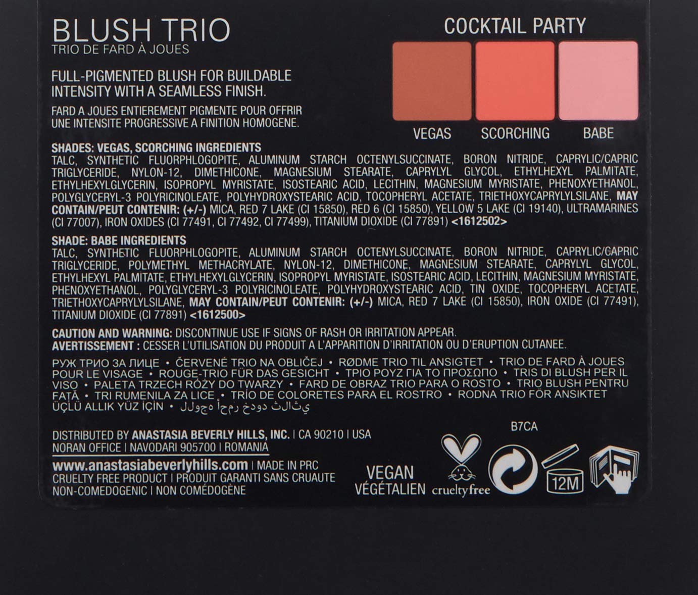 Anastasia Beverly Hills - Blush Trio
