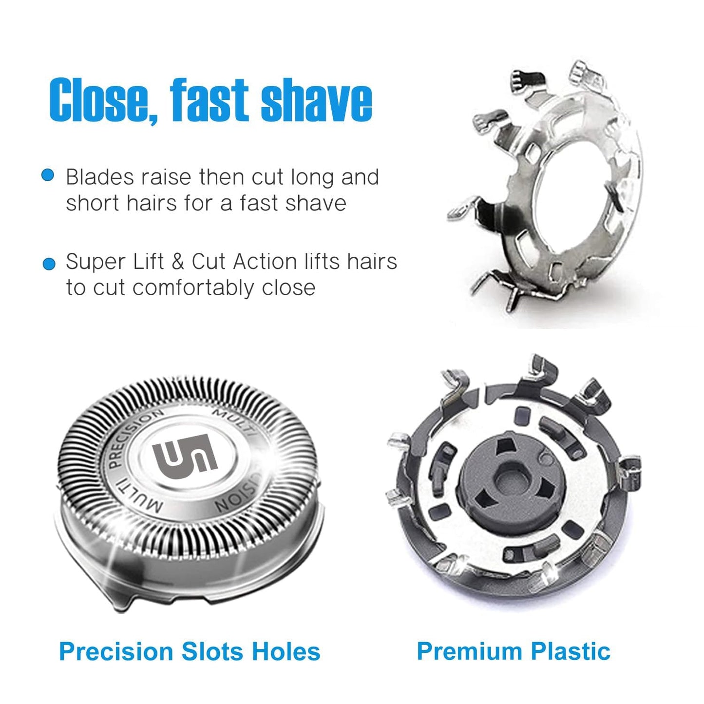 SH50 Replacement Heads - 9 Pieces