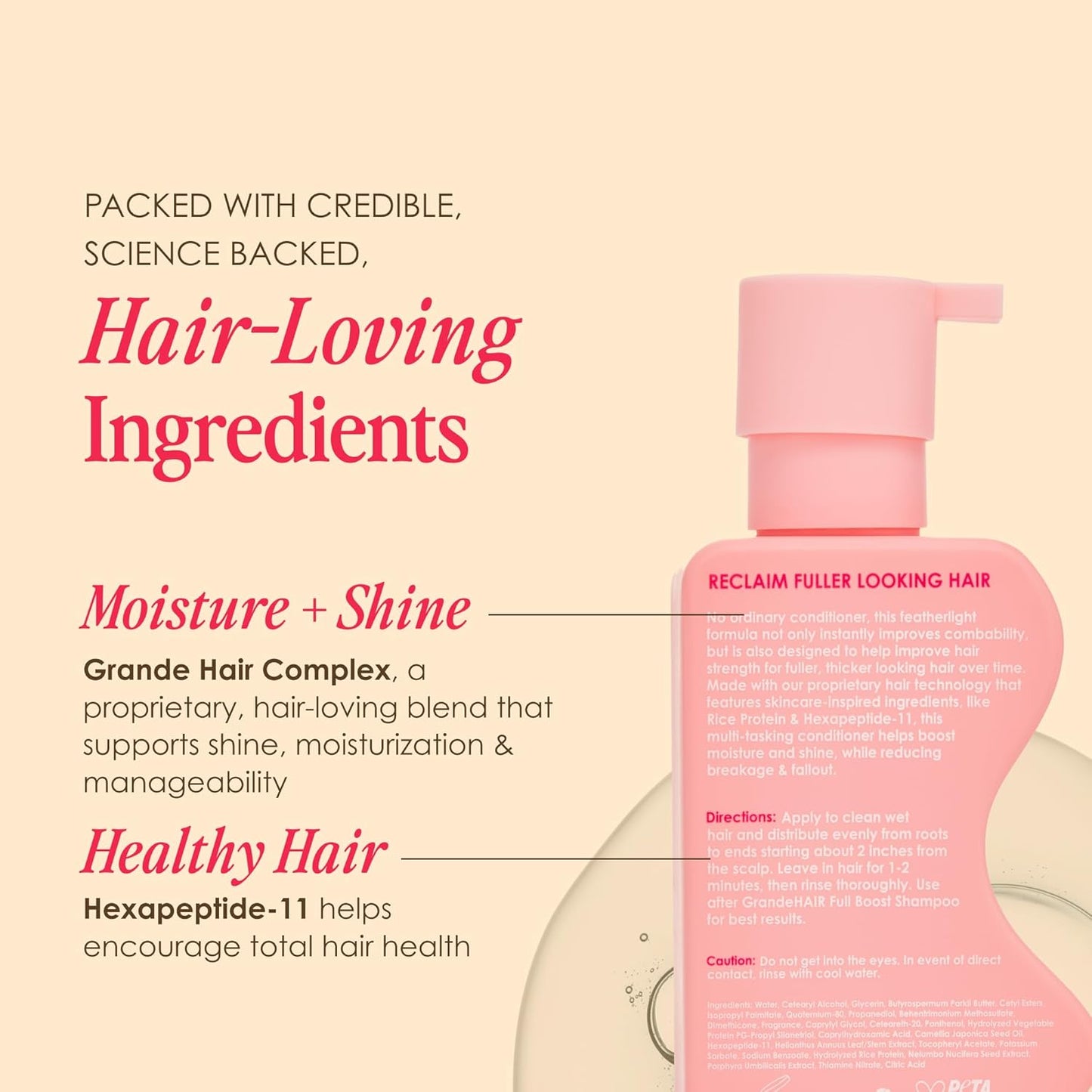 GrandeHAIR Full Boost Shampoo and Conditioner