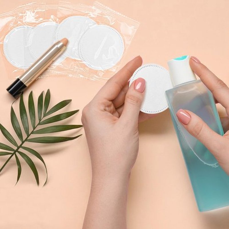 (30 Pcs) Kheoxusa Individually Wrapped Cotton,Individually Wrapped Cotton Pads,Individually Wrapped Cotton Rounds,Cotton Pads for Face Individual Wrap,Hotel Personal Care Kit Sachet Wrap-2pcs pads/set