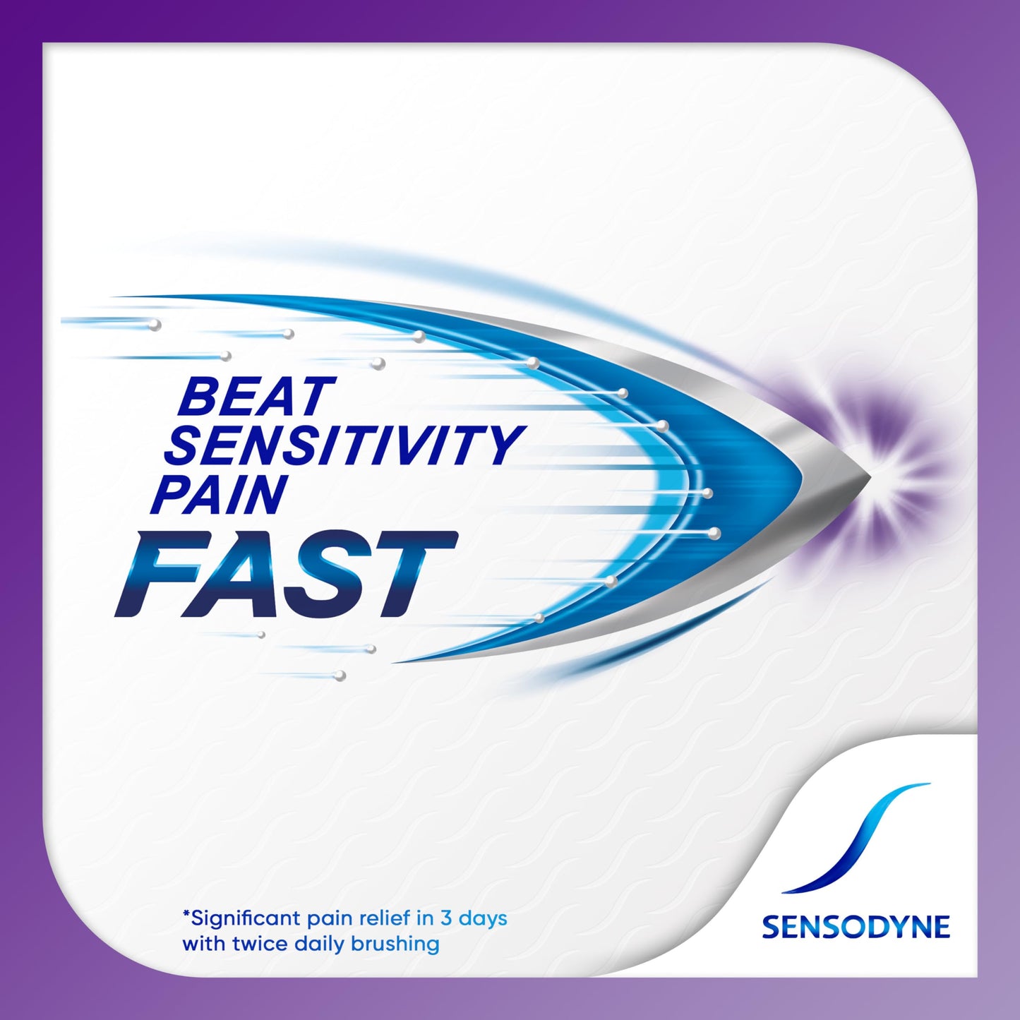 Sensodyne Rapid Relief Sensitive Toothpaste, Sensitive Teeth Treatment, Mint - 3.4 Ounces