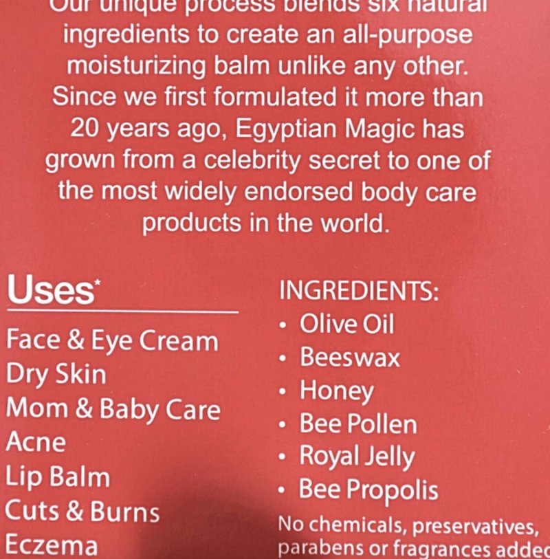 Egyptian Magic All Purpose Skin Cream Bundle - 3 items: 4 oz Jar + 1 oz Jar + .25 oz Jar