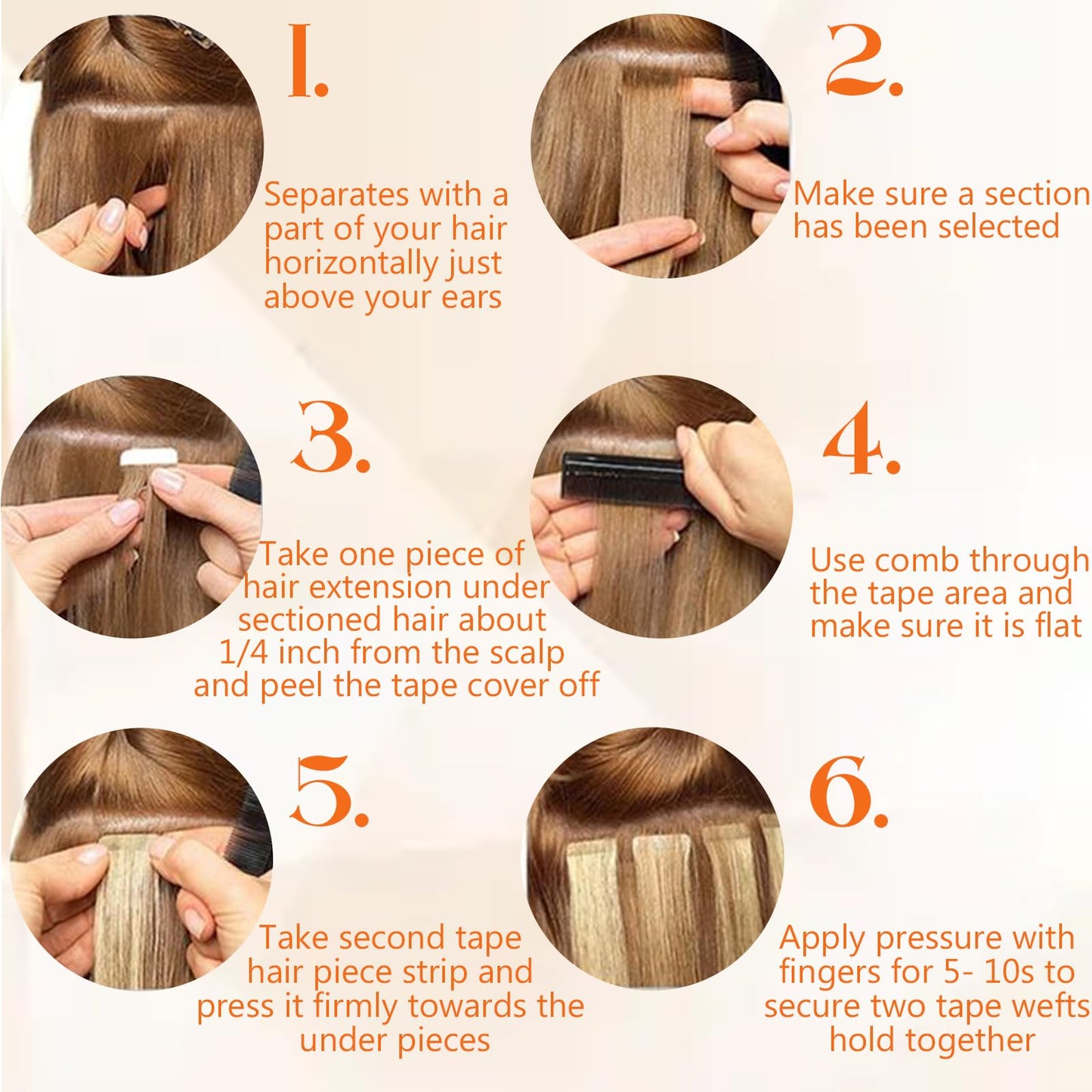 Full Shine Invisible Tape in Human Hair Extensions 14 Inch Double Sided Tape in Hair Extensions 50 Grams Seamless Tape in Hair Extensions Human Hair Color 10 Fading to 16 Highlight 16 20 Pcs for Women