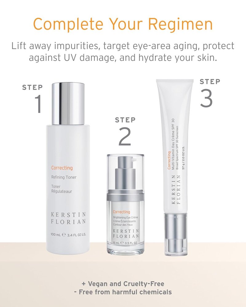 Brightening Eye Cream - Anti-Aging Formula to Reduce Dark Circles, Puffiness & Fine Lines | 0.5 Fl Oz