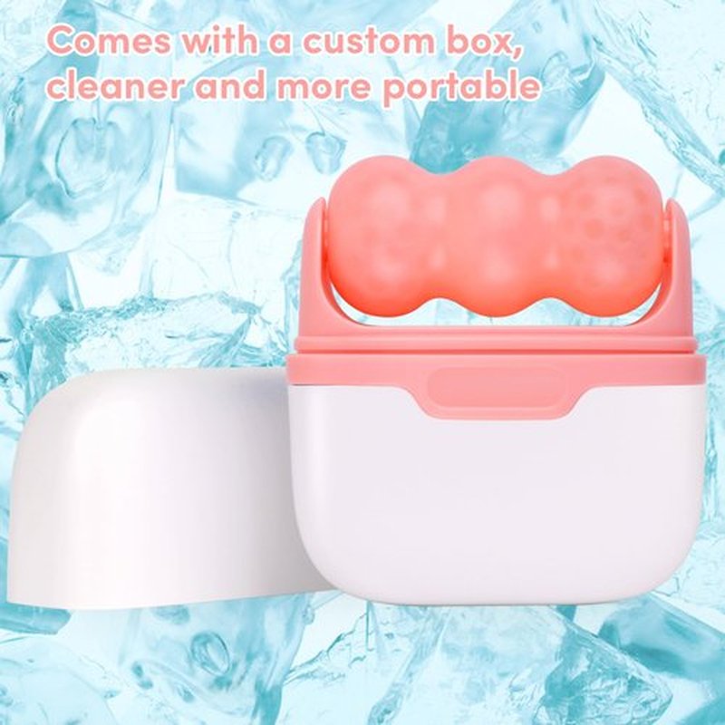 Fronnor Ice Roller for Face,Eyes,Women Gifts Idea,Therapeutic Cooling to Tighten Brighten Complexion and Reduce Wrinkles,Massager Under Eye Puffiness,Migraine and Pain Relidf