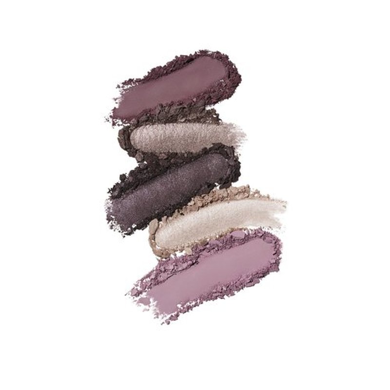 Well People Power Palette Eyeshadow, Five Long-wear, Hyper-pigmented Matte & Shimmer Shades For Intense Color, Vegan & Cruelty-free, Amethyst
