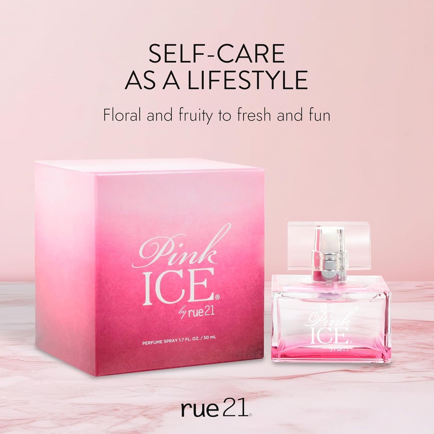 Rue 21 Pink ICE Perfume Spray 1.7 FL Ounce