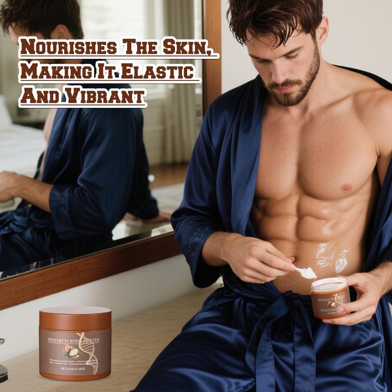 QnmtShna Body Butter for Men,Pheromone Scented Cream,Body Butter for Men,Hydrates and moisturizes to enhance attractiveness(5.92 Fl Oz)