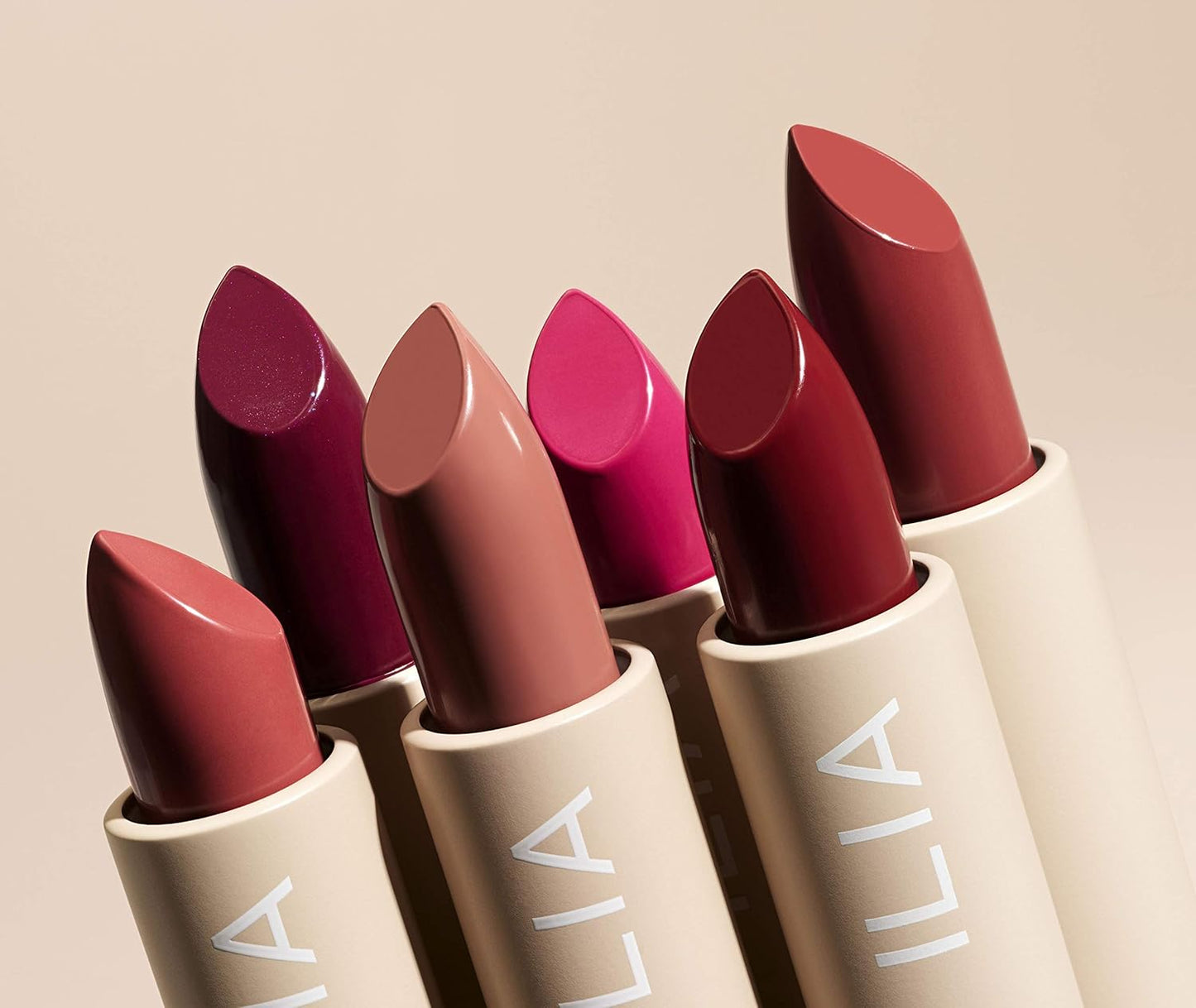 ILIA - Color Block Lipstick | Non-Toxic, Vegan, Cruelty-Free, Hydrating + Long Lasting, No Budge Color with Full Coverage (Amberlight (French Nude With Neutral Undertones), 0.14 oz | 4 g)