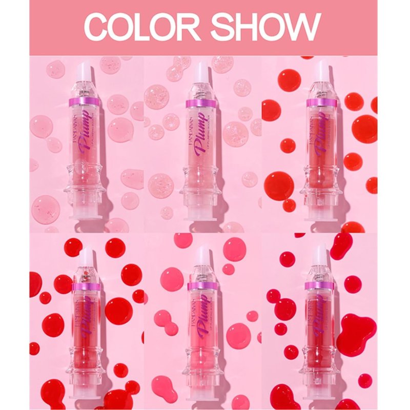 BIOKUSY Lip Plumping Booster for Women Girls (01# Pink)
