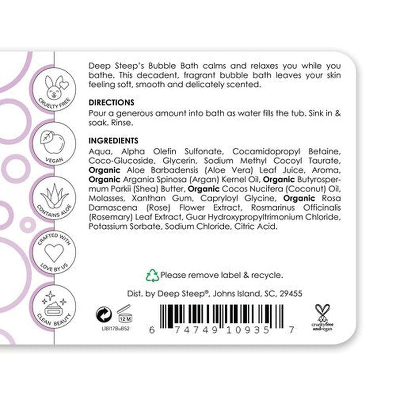 Deep Steep Bubble Bath, 17 Ounce (Pack of 2) (Lilac Blossom)