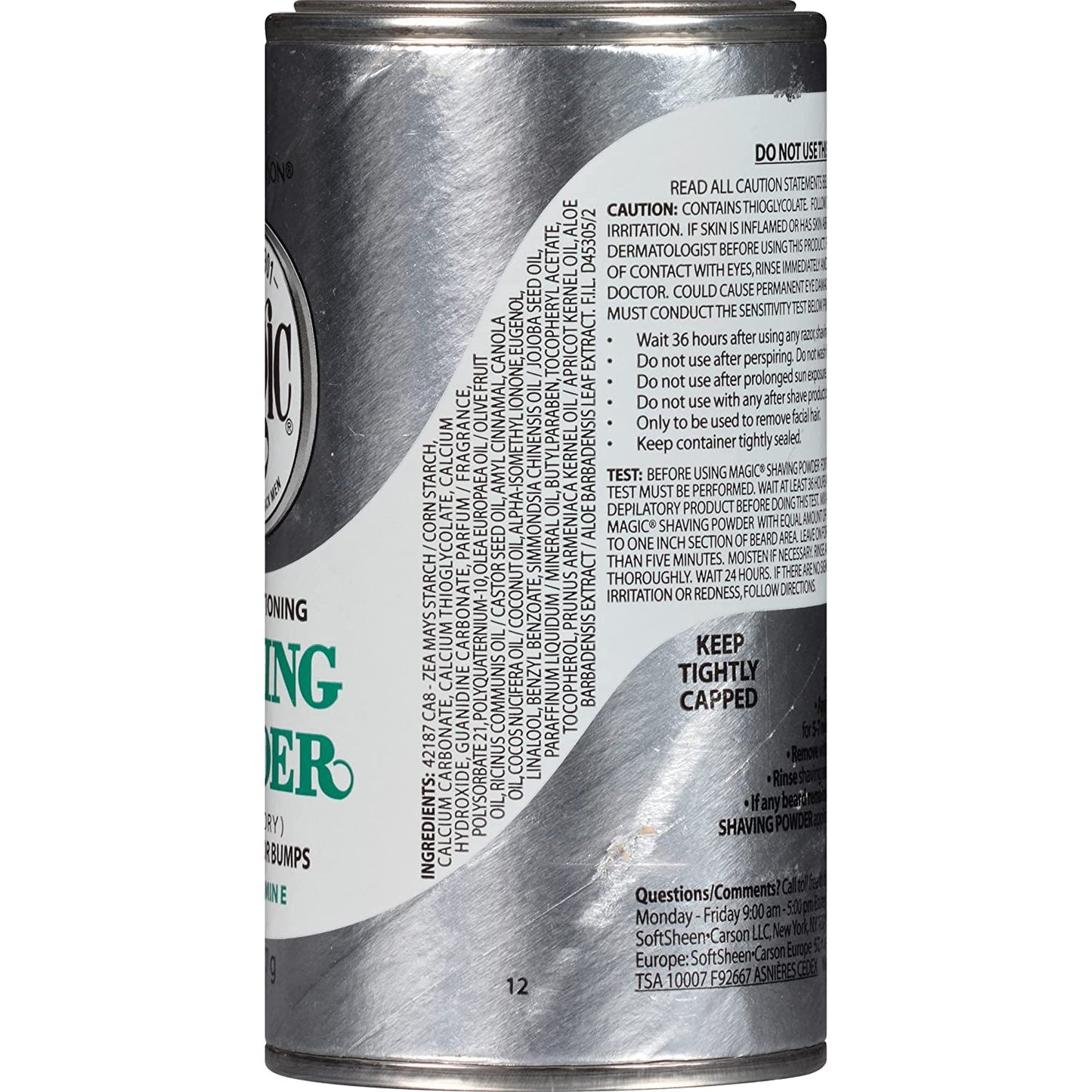 Magic Platinum Shaving Powder 4.5oz. Skin Conditioning (6 Pack)