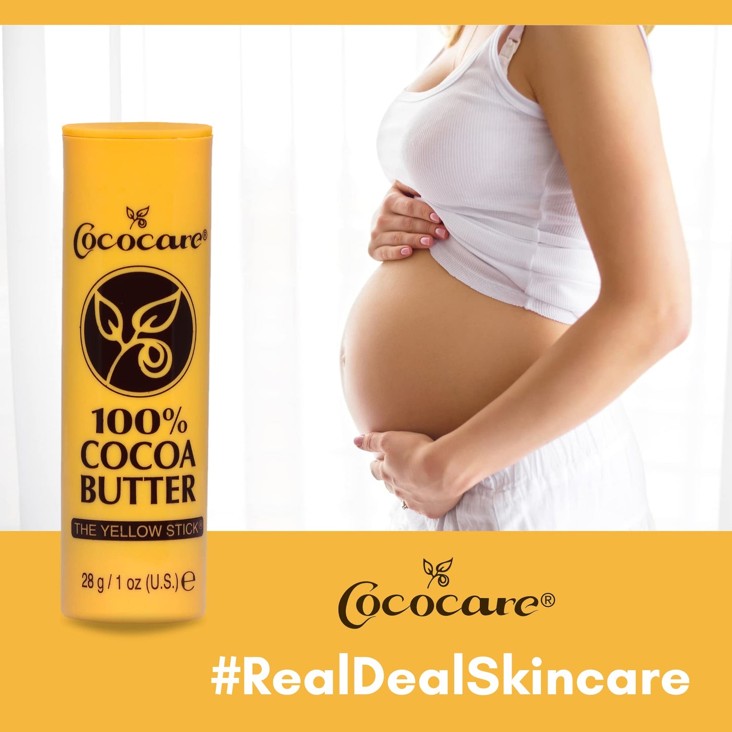Cococare Cocoa Butter Stick, 1 Ounce (Pack of 3)