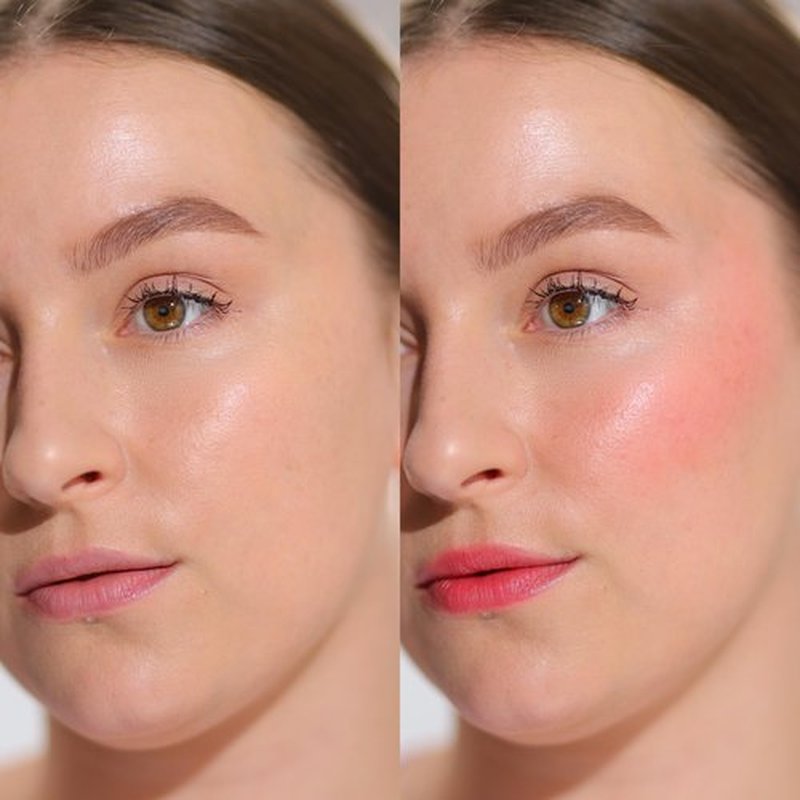 Revolution Beauty, Jelly Blush Stick Lip & Cheek Stain, Long-Lasting & Buildable with Hyaluronic Acid & Aloe, Vegan & Cruelty-Free, Peach Orange