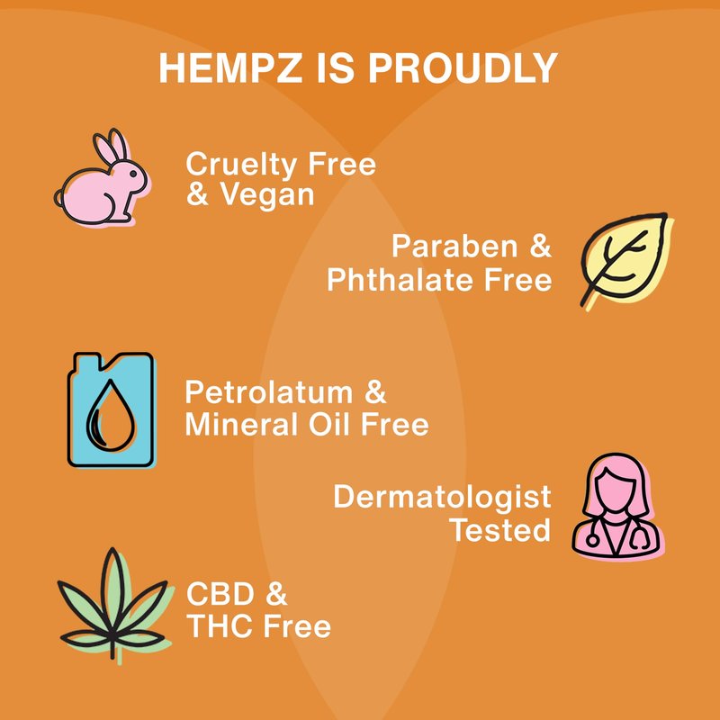 Hempz Sensitive Skin Herbal Moisturizer: Soothing Lotion with Oatmeal, Shea Butter, Hemp, Cocoa, Mango Seed - 17 Fl Oz