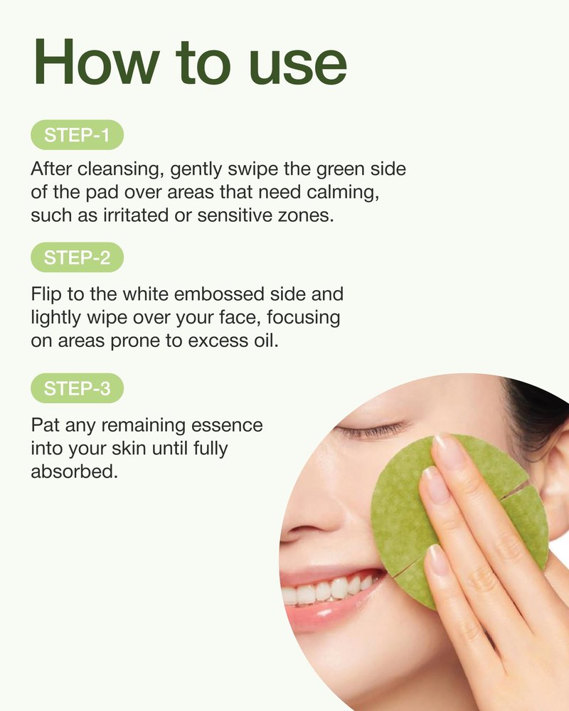 CENTELLIAN 24 Madeca Real Green Pore Pad (5.74fl oz / 60 pcs) - Exfoliating & Soothing Dual-Sided Toner Pads for Sensitive Skin, Pore Care, Korean Skin Care. Centella Asiatica, PHA & LHA