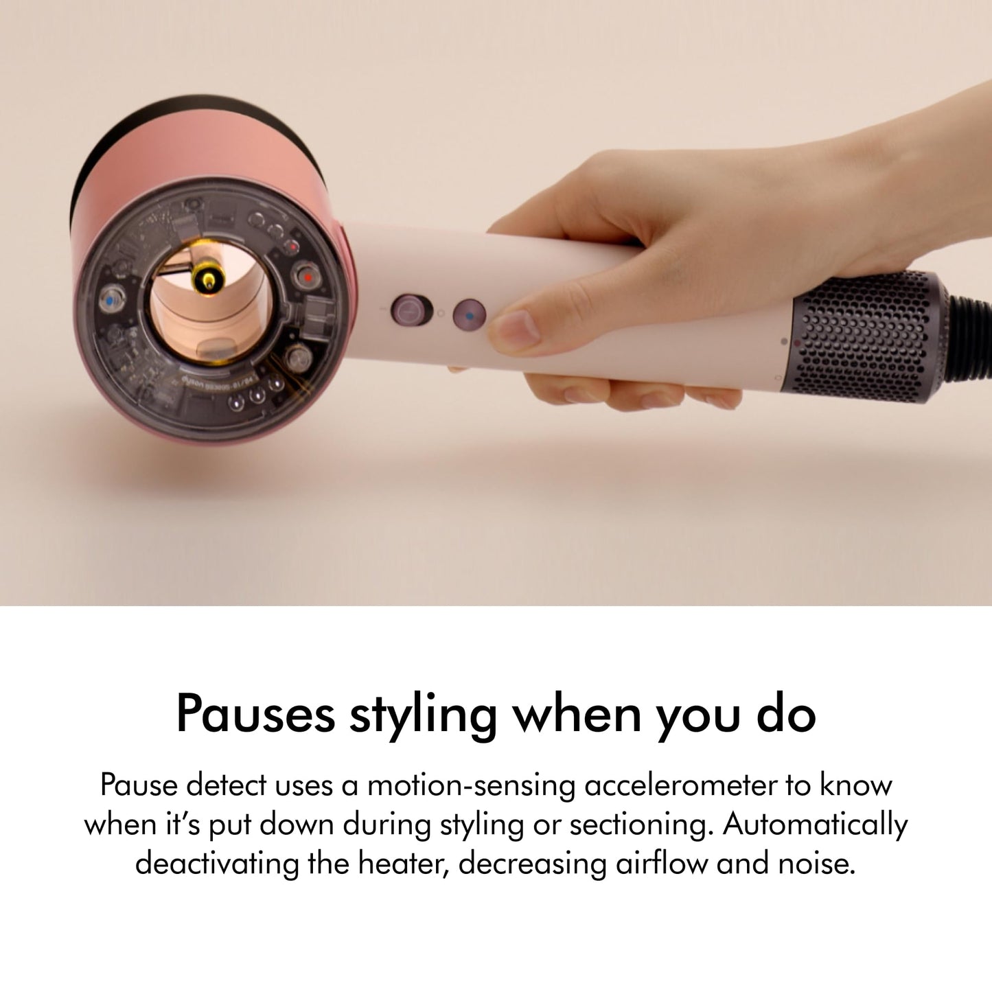 Dyson Supersonic Nural™ Hair Dryer in Ceramic Pink and Rose Gold