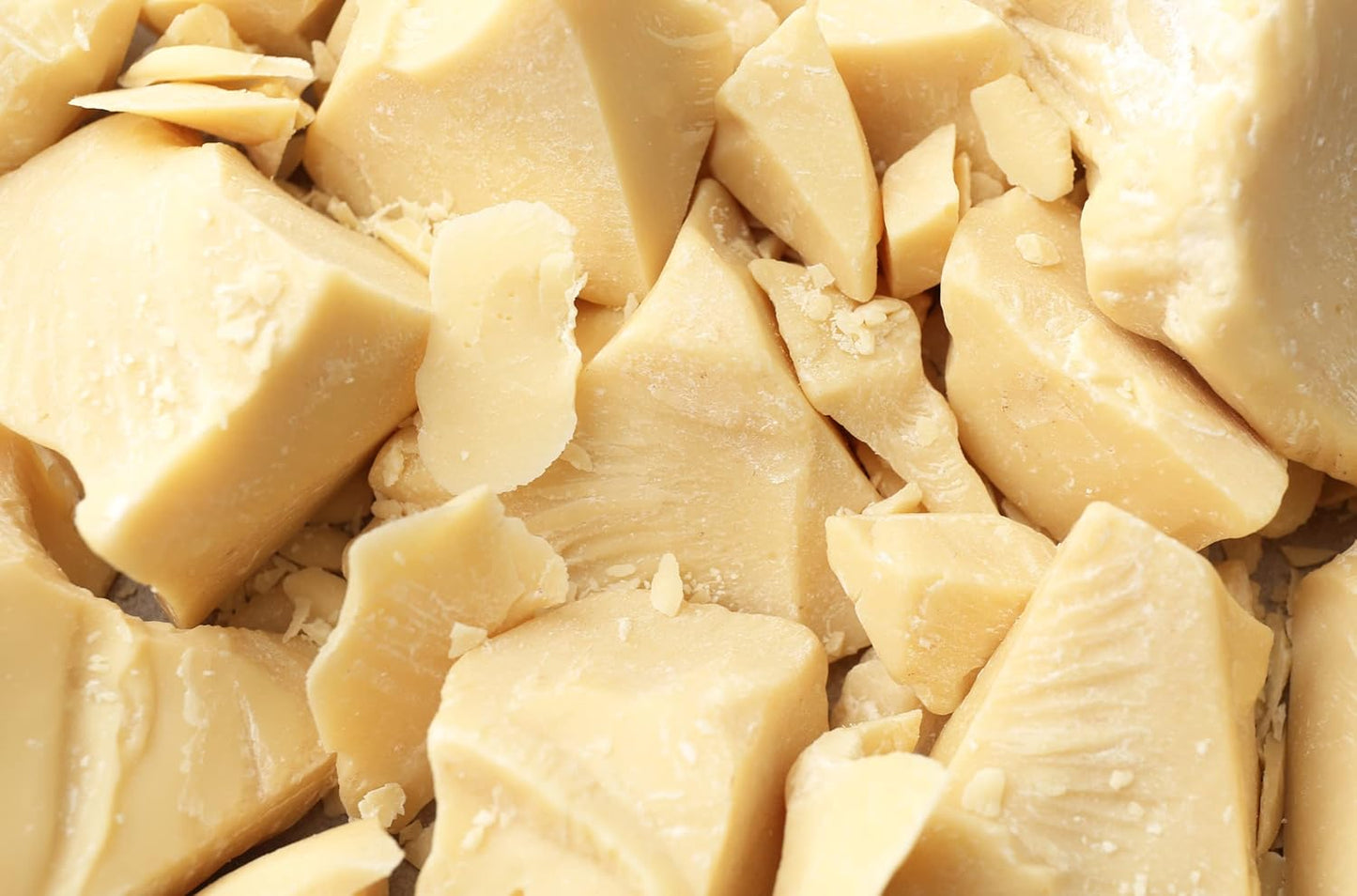 Raw Cocoa Butter 14.5 oz. 100% Pure Natural Unrefined FOOD GRADE Arriba Nacional Cacao Bean, Great For Chocolate Making, Soap, Lip Balm and Moisturizer For DIY Body Butters