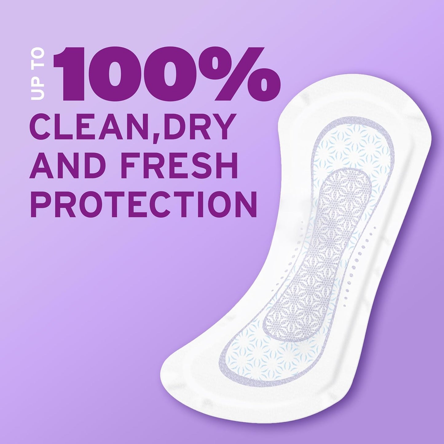 Poise Daily Liners - Incontinence Panty Liners for Bladder Leaks | Very Light Absorbency, Regular Length, 48 Count