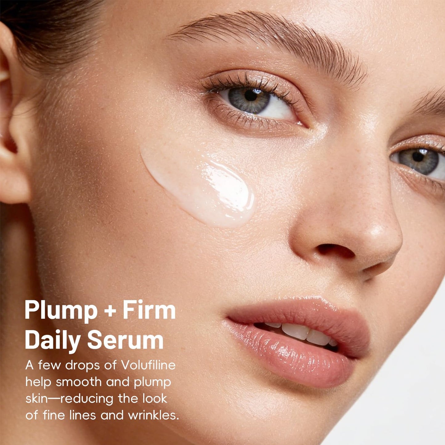 Volufiline Serum for Skin, Anti-Aging Serum for Face, 5% Volufiline + 40% Beta Glucan, Reduce Fine Line, Firming, Anti-Wrinkle Collagen Enhancer, Facial Serum for Visibly Plumper Skin