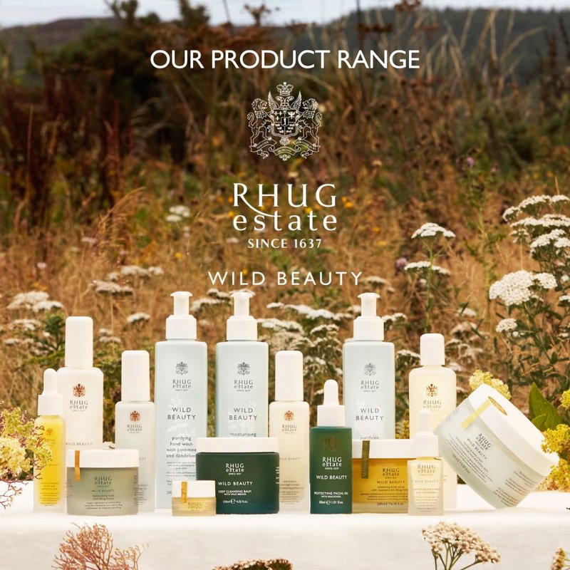 Rhug Wild Beauty - Nourishing Eye Cream with Elderflower | Hydrating Under Eye Moisturizer | 15ml | Made in the UK