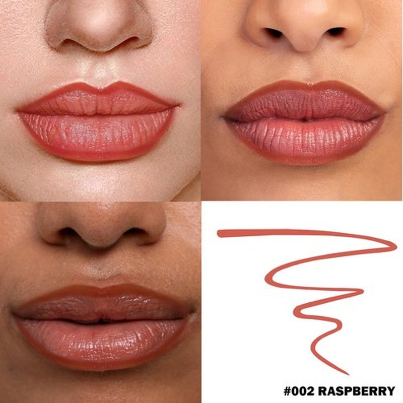 popcode Peel Off Lip Liner Stain, Infused with Nourishing Ingredients & Vitamin E, Quick Set Lip Stain Peel Off Long Lasting For All Skin Types, #003 Cacao Brown