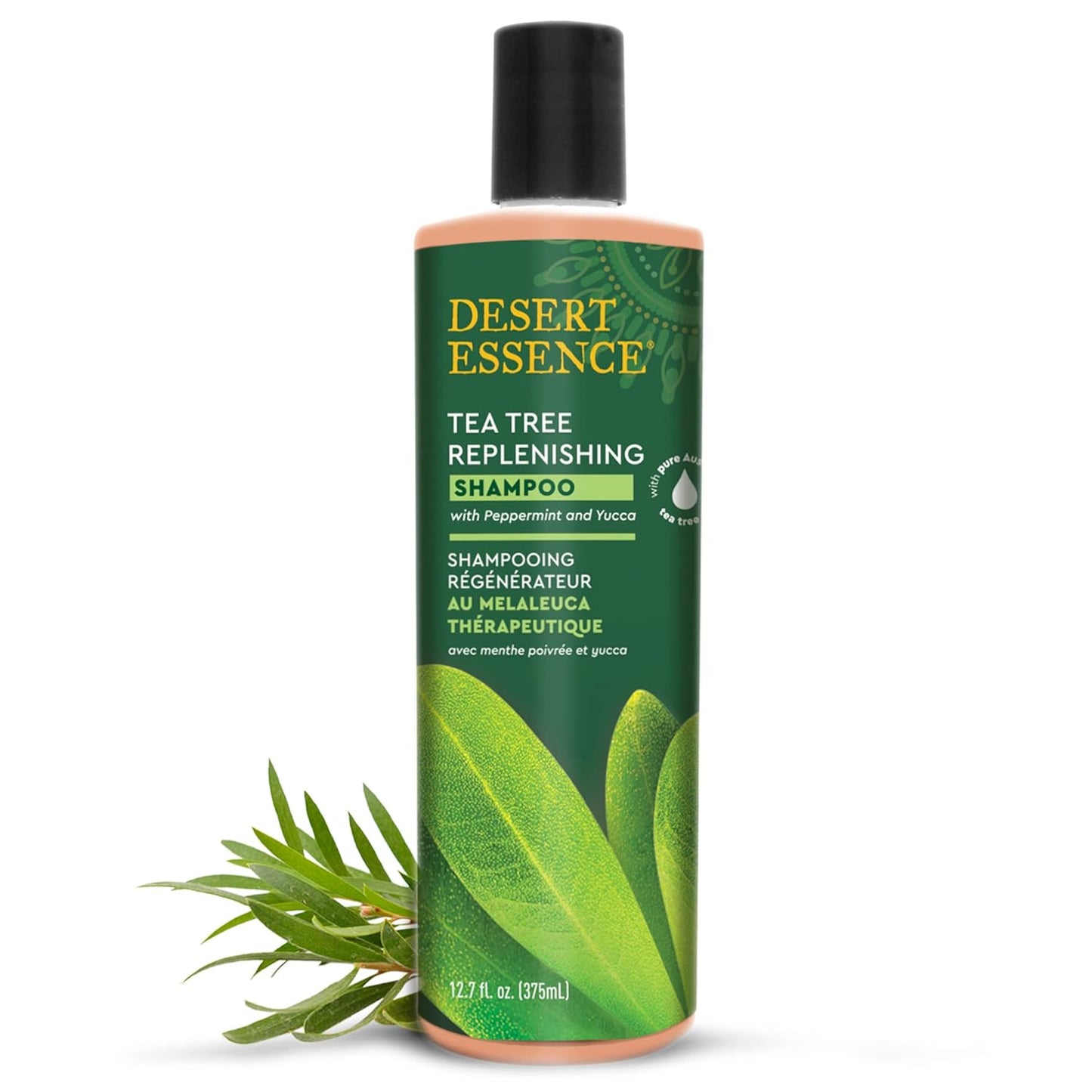 Desert Essence Lemon Tea Tree Shampoo - 8 Fl Oz - Pack Of 3