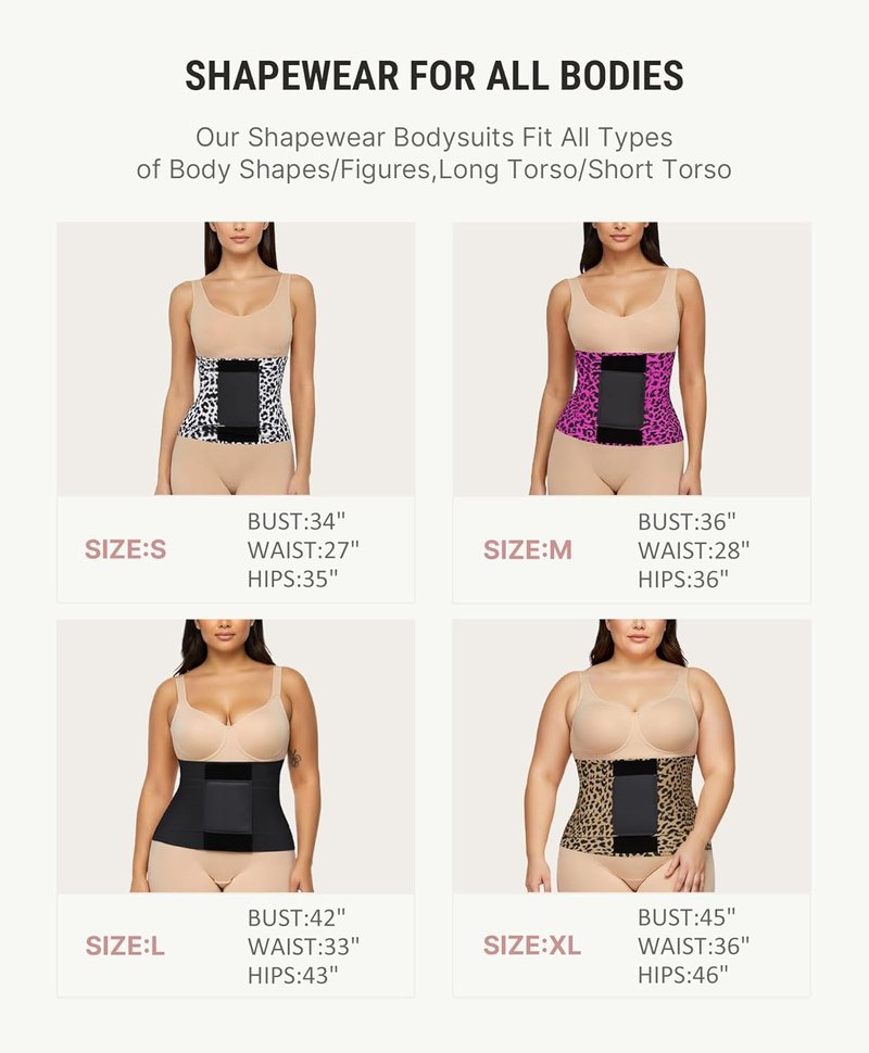 Waist Trainer Belt - Tummy Control Body Shaper for Men & Women | Adjustable Ab Cincher