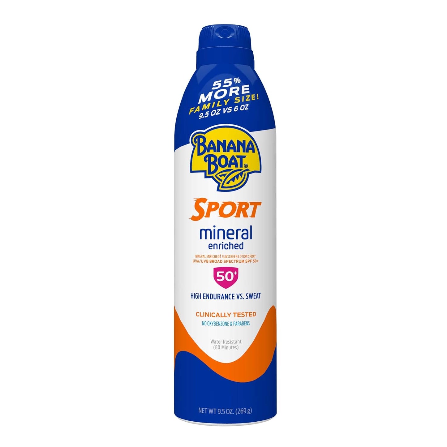 Banana Boat Sensitive 100% Mineral Sunscreen Lotion SPF 50 Twin Pack | Body Sunscreen, Sensitive Skin Sunblock, Oxybenzone Free Sunscreen, Banana Boat Mineral Sunscreen SPF 50, 6oz each