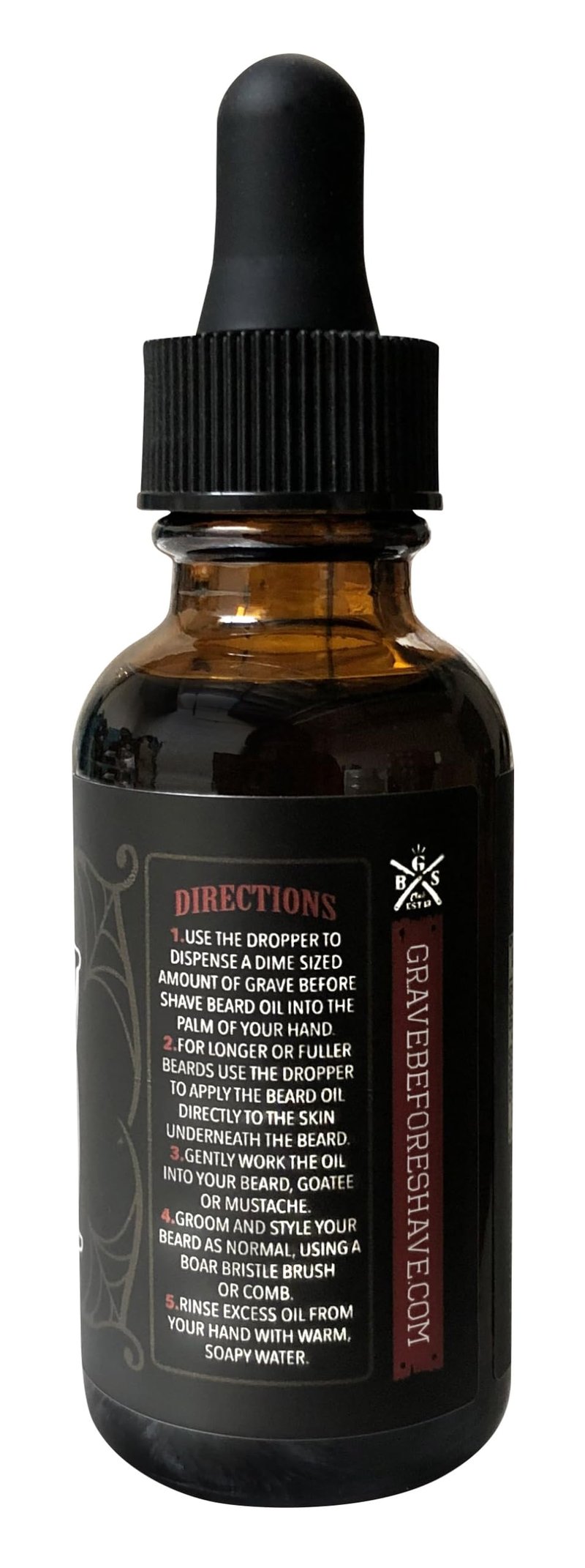 Grave Before Shave™ Beard Oil (Bay Rum Scent)