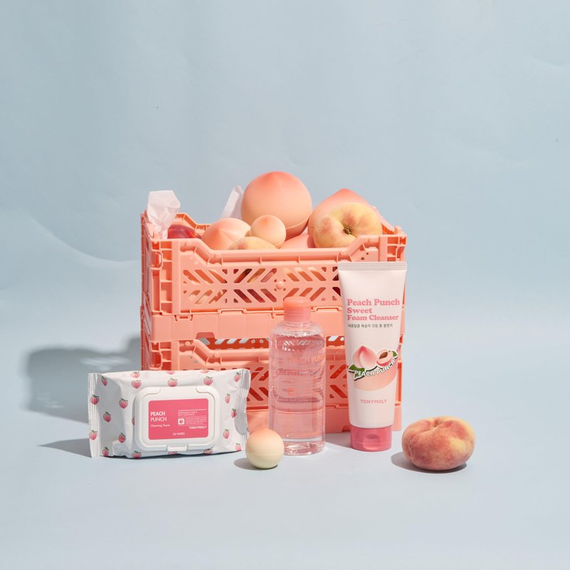 TONYMOLY Peach Punch Sweet Foam Cleanser, 5 Fl Oz