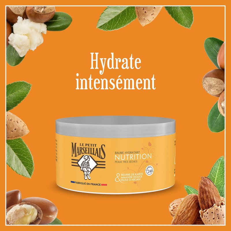 Le Petit Marseillais Nutrition Moisturizing Balm Shea Butter & Sweet Argan Oil 300 ml