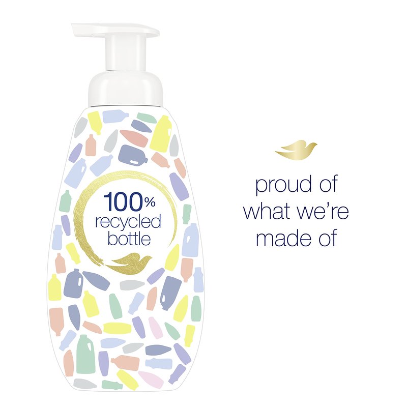 Dove Instant Foaming Body Wash for Soft, Smooth Skin Deep Moisture Cleanser That Effectively Washes Away Bacteria While Nourishing Your Skin 13.5 oz