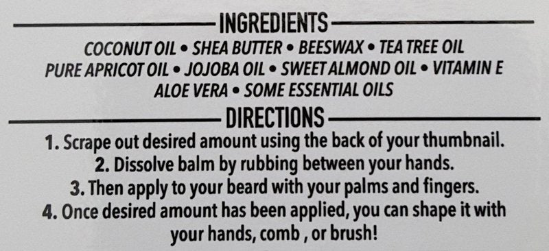 GRAVE BEFORE SHAVE Beard Balm, The Outdoorsman Blend, 2 oz