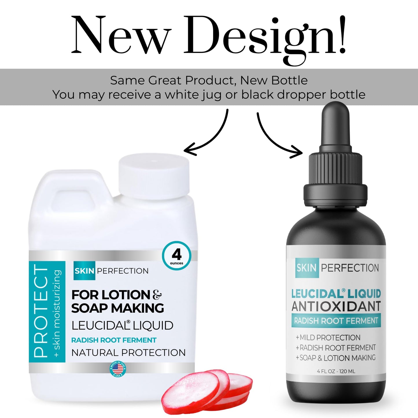 Skin Perfection Leucidal Liquid - Natural Preservative for Lotion Making - DIY Lotion Making Supplies Natural Preservatives for Cosmetics & Compatible with Lotion-Making Serums - 4oz