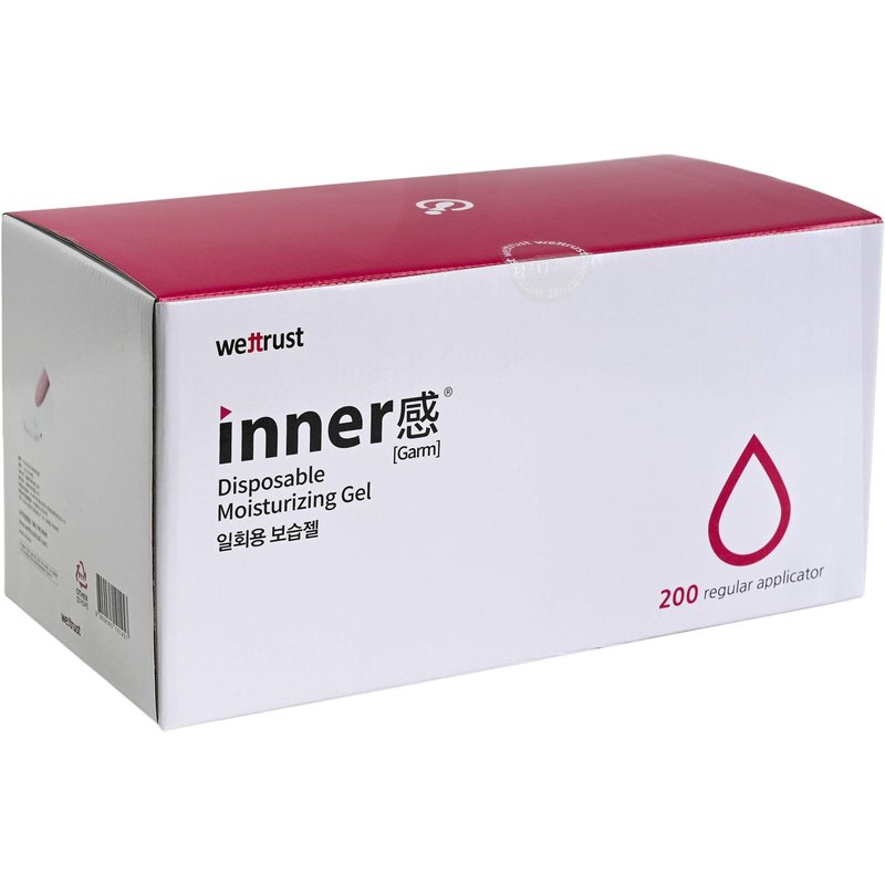 Wettrust InnerGarm Disposable Moisturizing Gel 1.7g Each Pack of 200 Applicators
