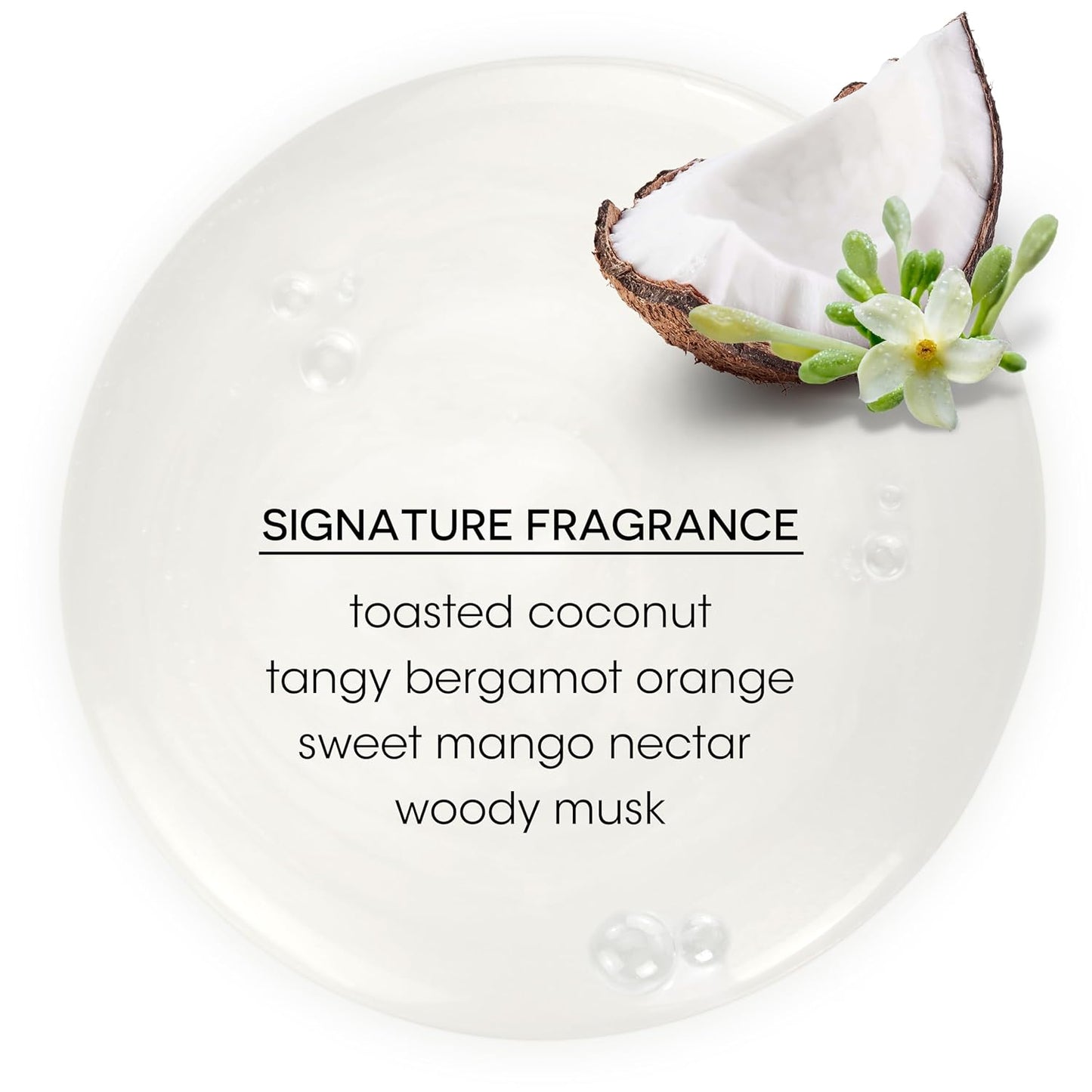 Bain de Terre Coconut Papaya Ultra Hydrating Shampoo, Moisture Quench for Dry, Damaged Hair, with Argan & Monoi Oils, Paraben-Free, Color-Safe, Vegan
