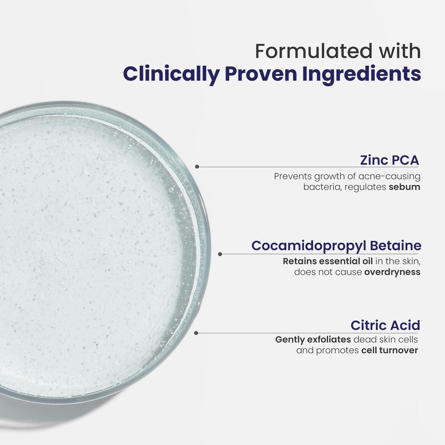 RE' EQUIL Oil Control Face Wash Soap Sulphate Free Face Wash with Zinc PCA Controls Excessive Oil Production For Oily Acne Prone Skin 200 ml
