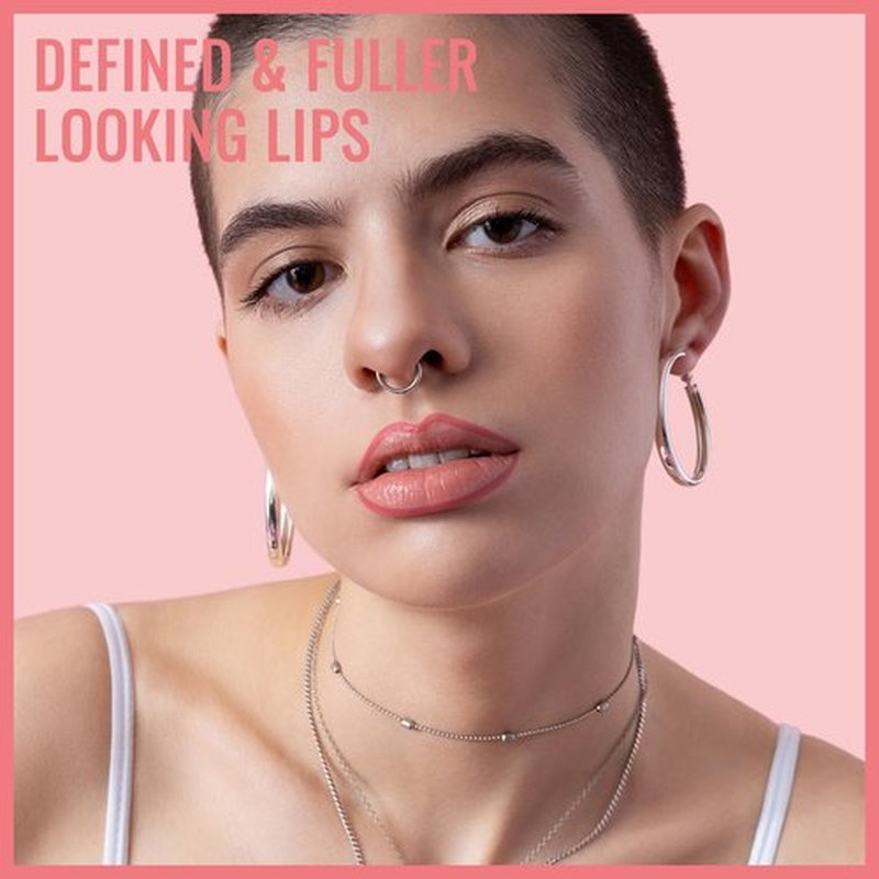 Lip Liner - Lip Liner Stain, Peel Off Lip Liner Tattoo, Long Lasting Lip Stain Peel Off with Natural Finish, Easy to Use, Waterproof, Smudge-proof, Transfer-proof, Highly Pigmented Color, Mauve