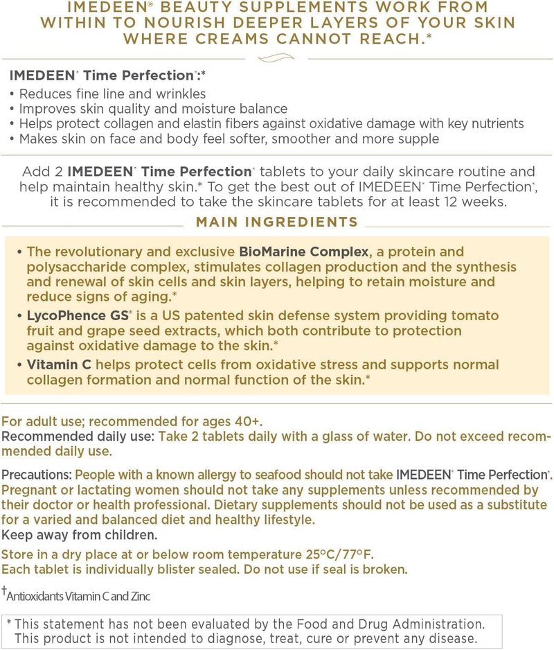 Imedeen time perfection 120 count