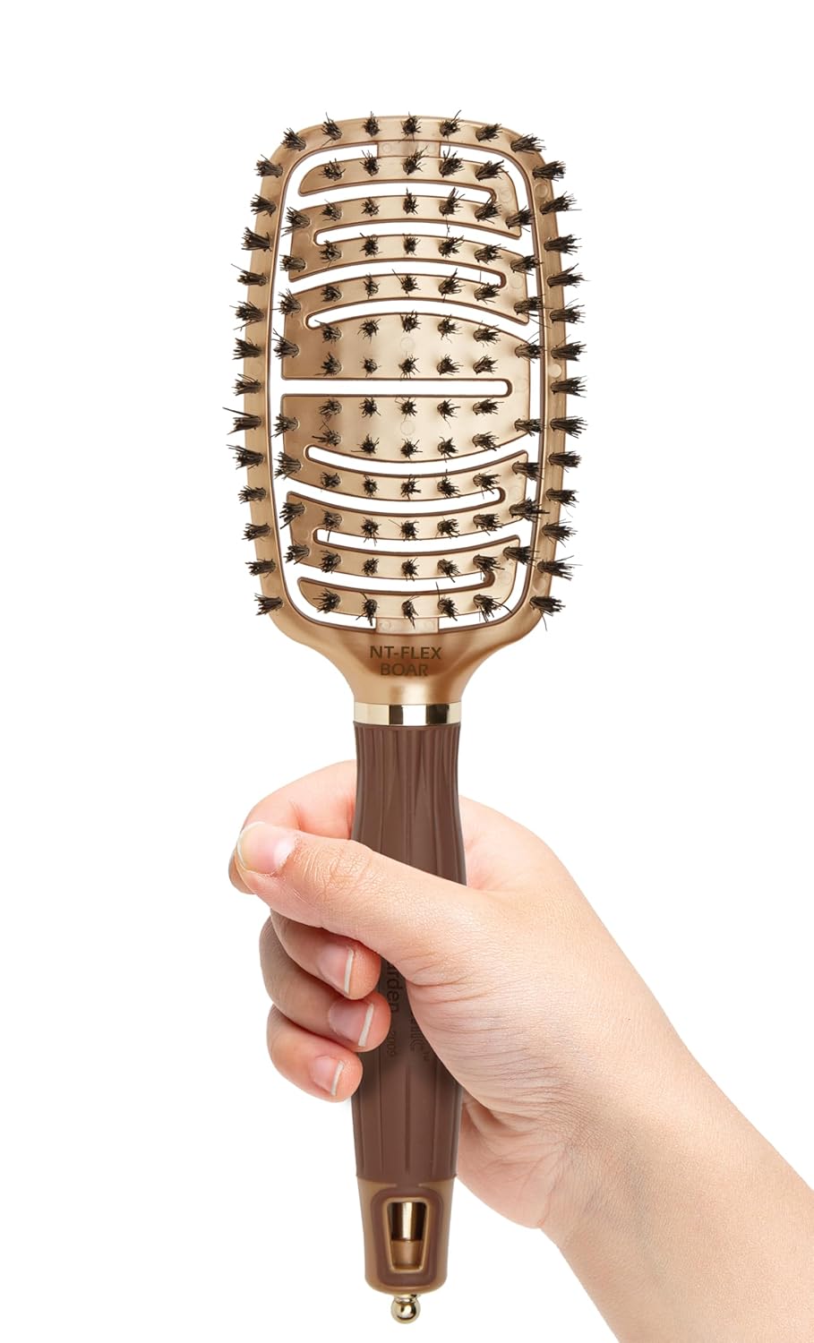 Olivia Garden NanoThermic Ceramic + Ion Flex Scalp-Hugging & Vented Hair Brush