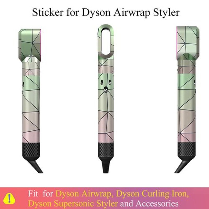 BAGCRAZY Leather Travel Case Travel Case Compatible with Dyson Airwrap Styler, Portable Waterproof Dyson Airwrap Travel Case, Airwrap Organizer Bag for Shark FlexStyle Attachments Storage, Dark Green