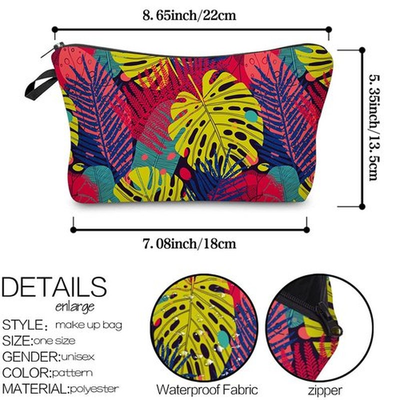 LOOMILOO Cosmetic Bag for Women, Adorable Roomy Makeup Bags Travel Water Resistant Toiletry Bag Accessories Organizer (L2-55231)
